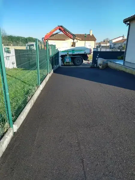 Goudronnage Allee Acces Toulouse 